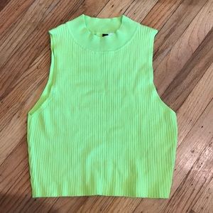 Divided H&M Highneck Crop Top.